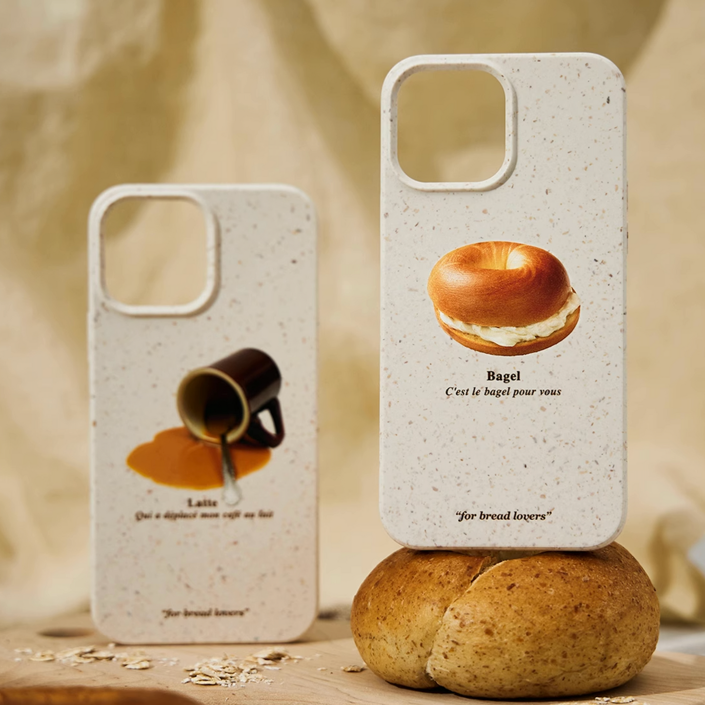 Ufology Sustainable Phone Case - bread lover