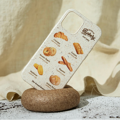 Ufology Sustainable Phone Case - bread lover