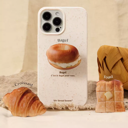 Ufology Sustainable Phone Case - bread lover