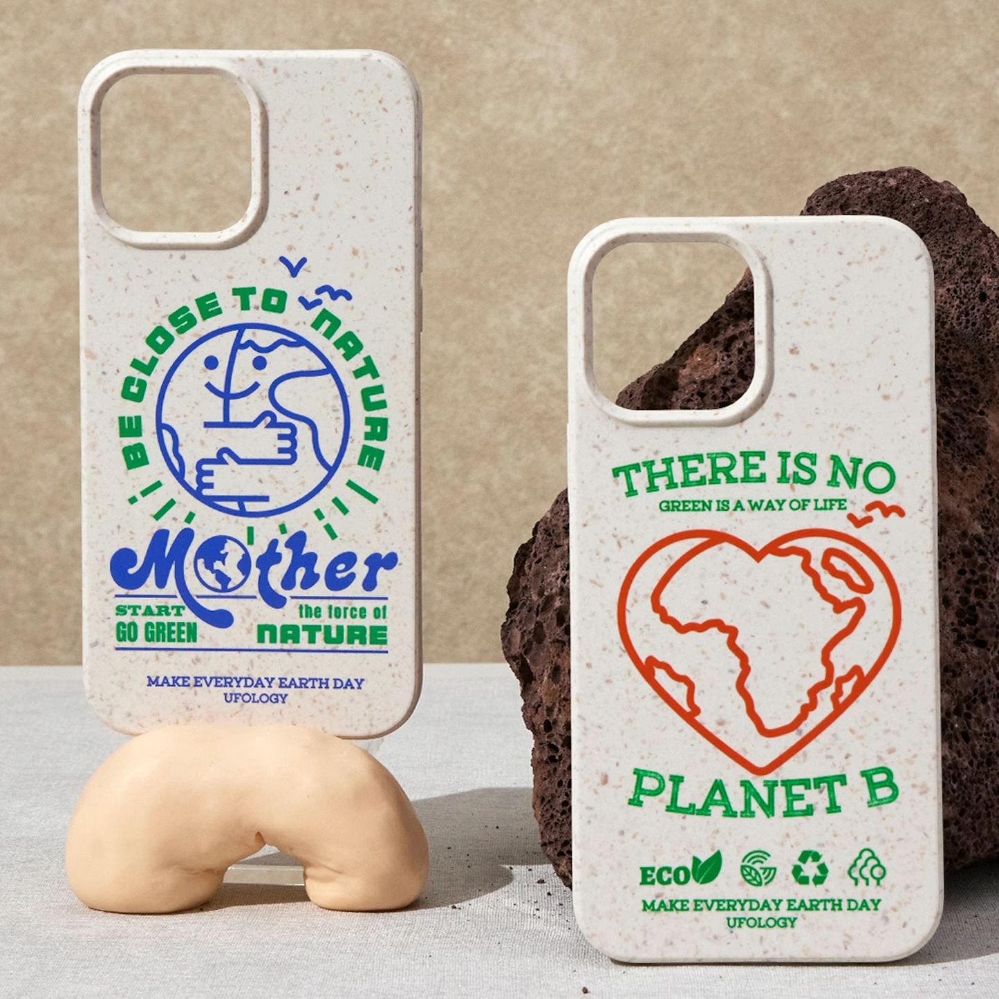 Ufology Sustainable Phone Case - Heart&Earth