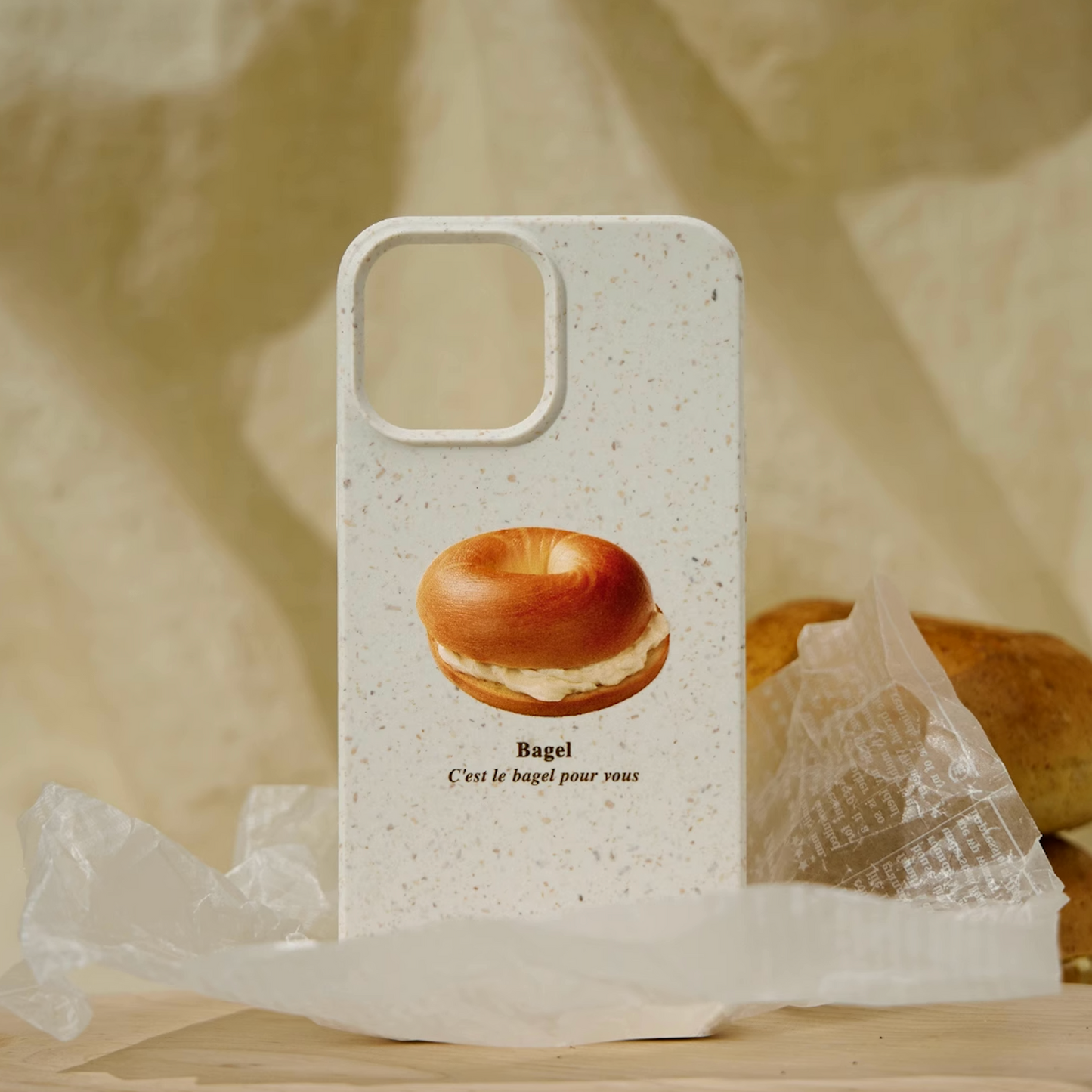 Ufology Sustainable Phone Case - bread lover