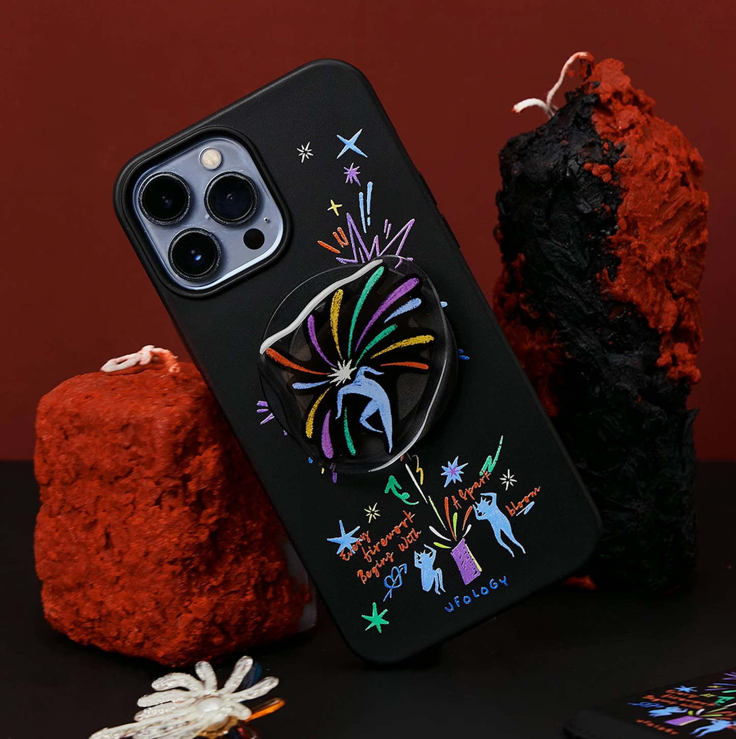 Ufology Sustainable Phone Case - Firework